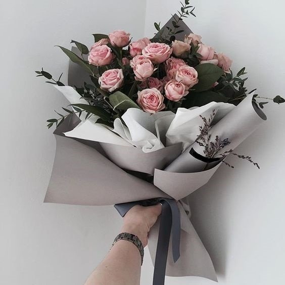 Özel Pembe Gül Buketi