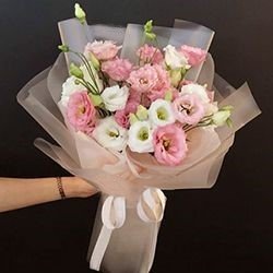 Pansy Lisyantus Buketi