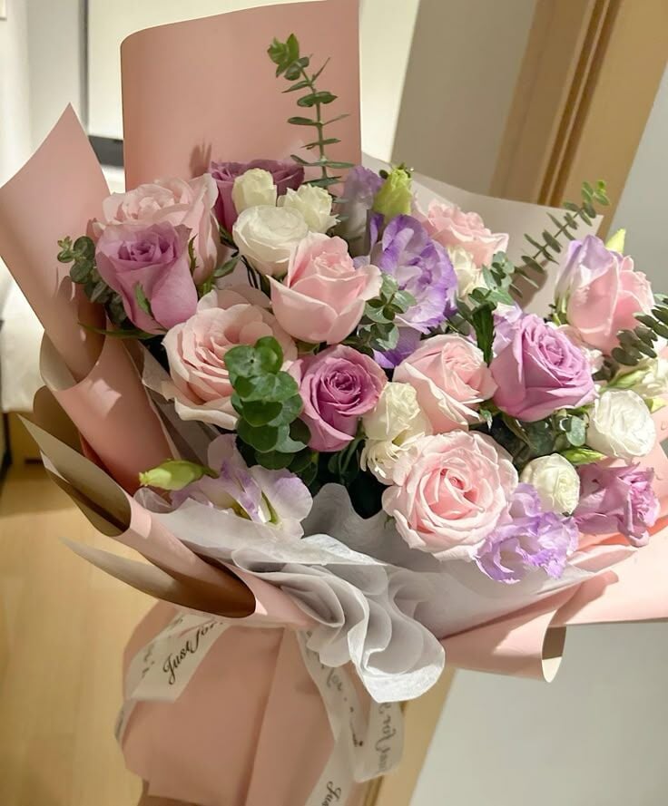 Elegant Blush Buket